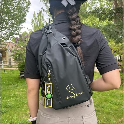 Multi-Pocket Sling Bag - Water Resistant - Lightweight - Adjustable - Crossbody Backpack for Men or Women.2