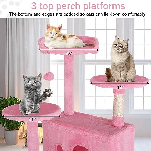 Torre para Gatos de 70 pulgadas para Interior miniatura 3