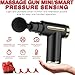 Cotsoco Pistola de masaje, Pistola de masaje muscular, Masajeador de percusión muscular con 4 cabezales de masaje, Pistola masajeadora para piernas, espalda, hombros y cuello, gran regalo.