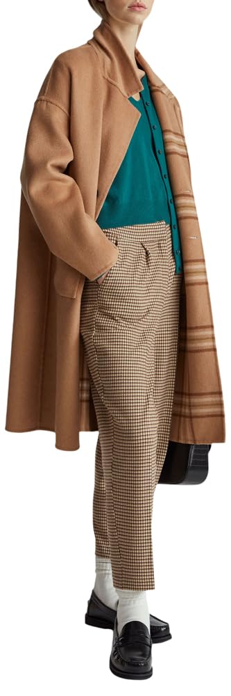 United Colors of Benetton Maglia Scollo V M/L 1002d401y Maglione Donna