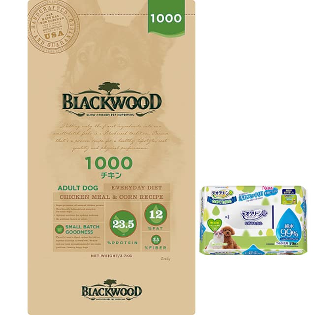 Amazon.co.jp: ブラックウッド ドッグフード 1000 チキン 20kg