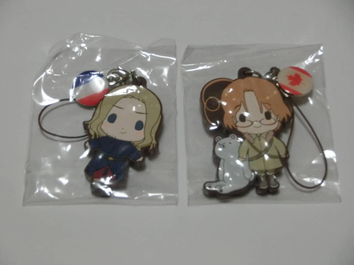 ヘタリアAxisPowersストラップコレクション ラバーストラップ