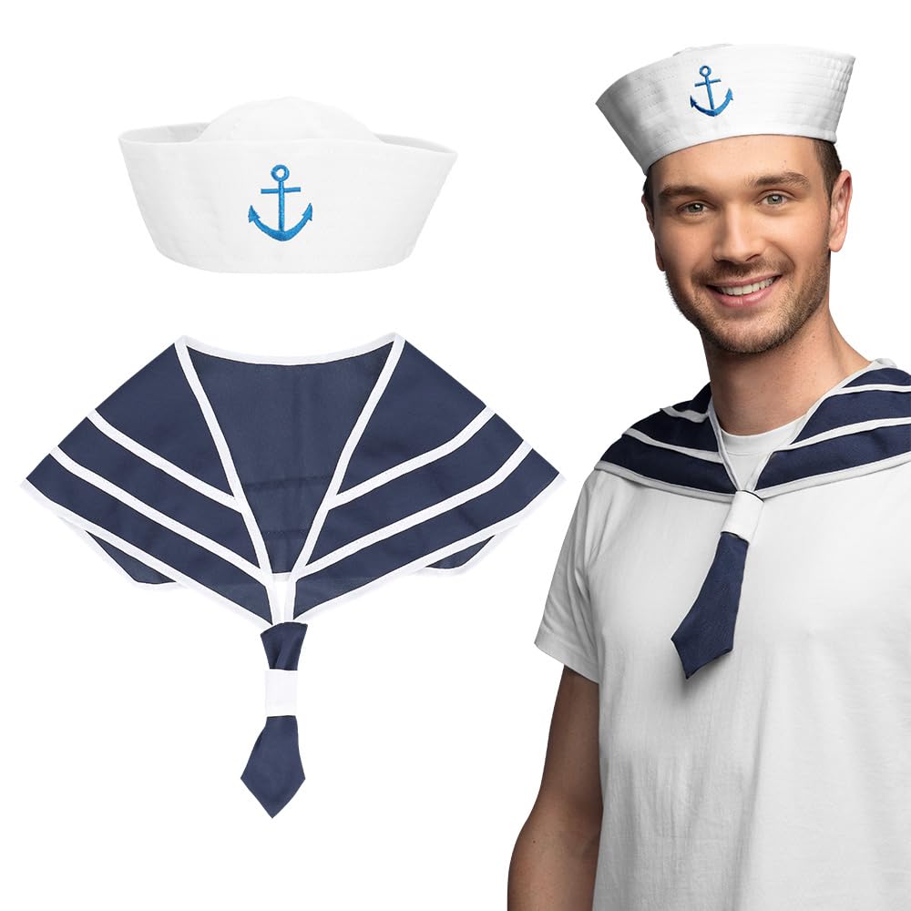 Boland 44377 Marine Navy Costume Set, Multicoloured, Standard Size