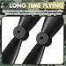 Hollowfly 3 Sets Spare RC Plane Propellers 2 Blade Compatible with Spitfire(76205) P-51d Mustang F4u Bf109(76206) RC Plane 3 Channel Remote Control Airplane Fighter Toys