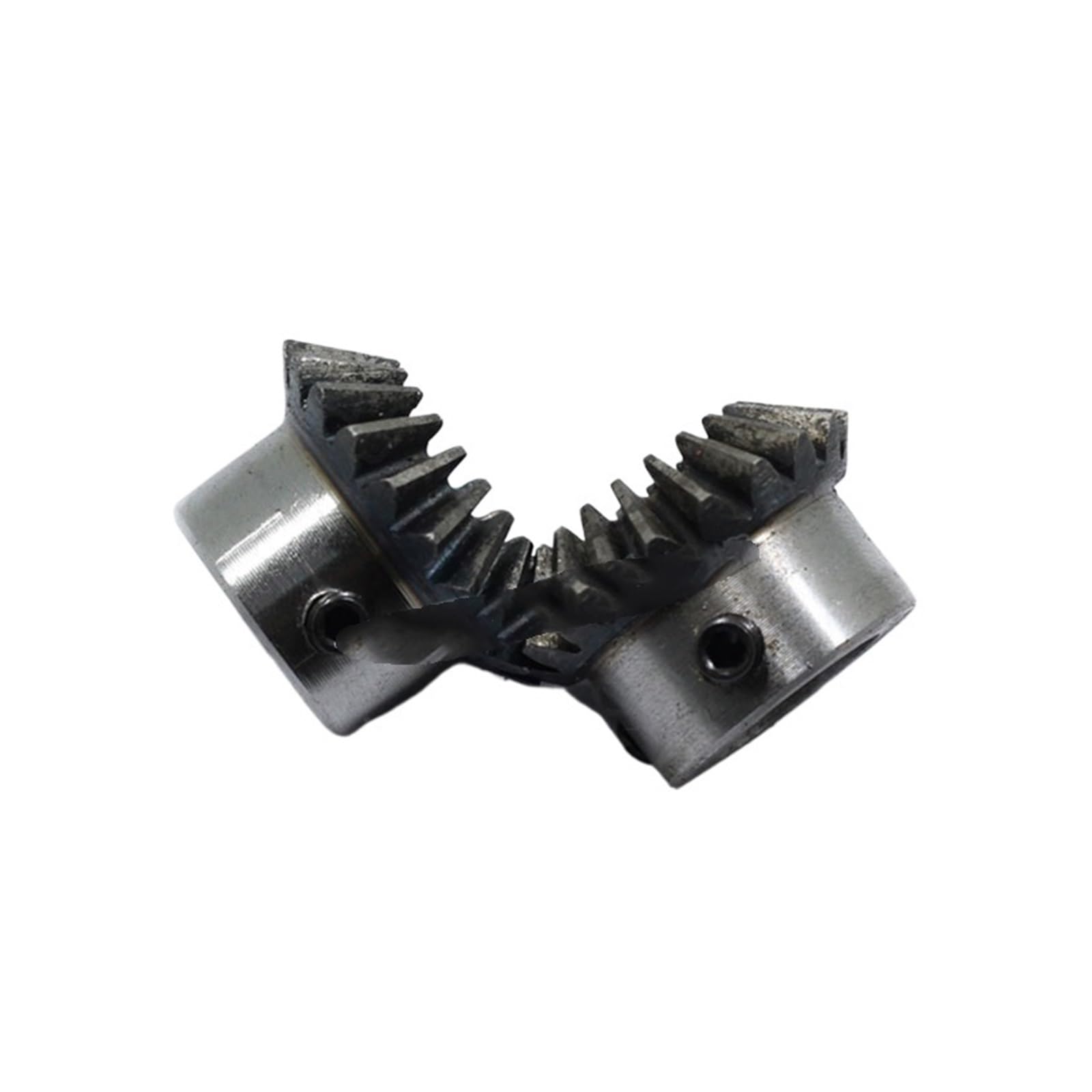 Bevel Gear Pinion Hardware Mechanical 1pc Bevel Gear 1M Module 15 Teeth Inner Hole 5/6/7/8mm Gear 90 Degrees Meshing Angle Steel Gears Screw Hole M5 No Keyway(8mm)