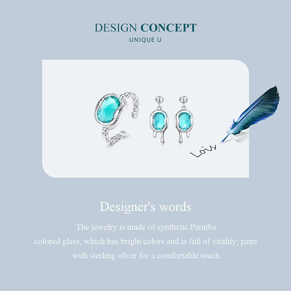 Anillos Ajustables con Piedra Natal de enero, Piedra Natal del Mes de Nacimiento, Anillos Abiertos, Regalo de cumpleaños para niñas Adolescentes