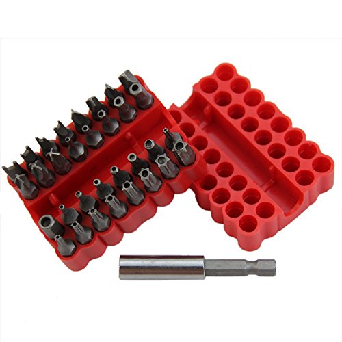 Set Di Punte Di Sicurezza Professionali Da 33 Pezzi - Cacciavi - Foto 5