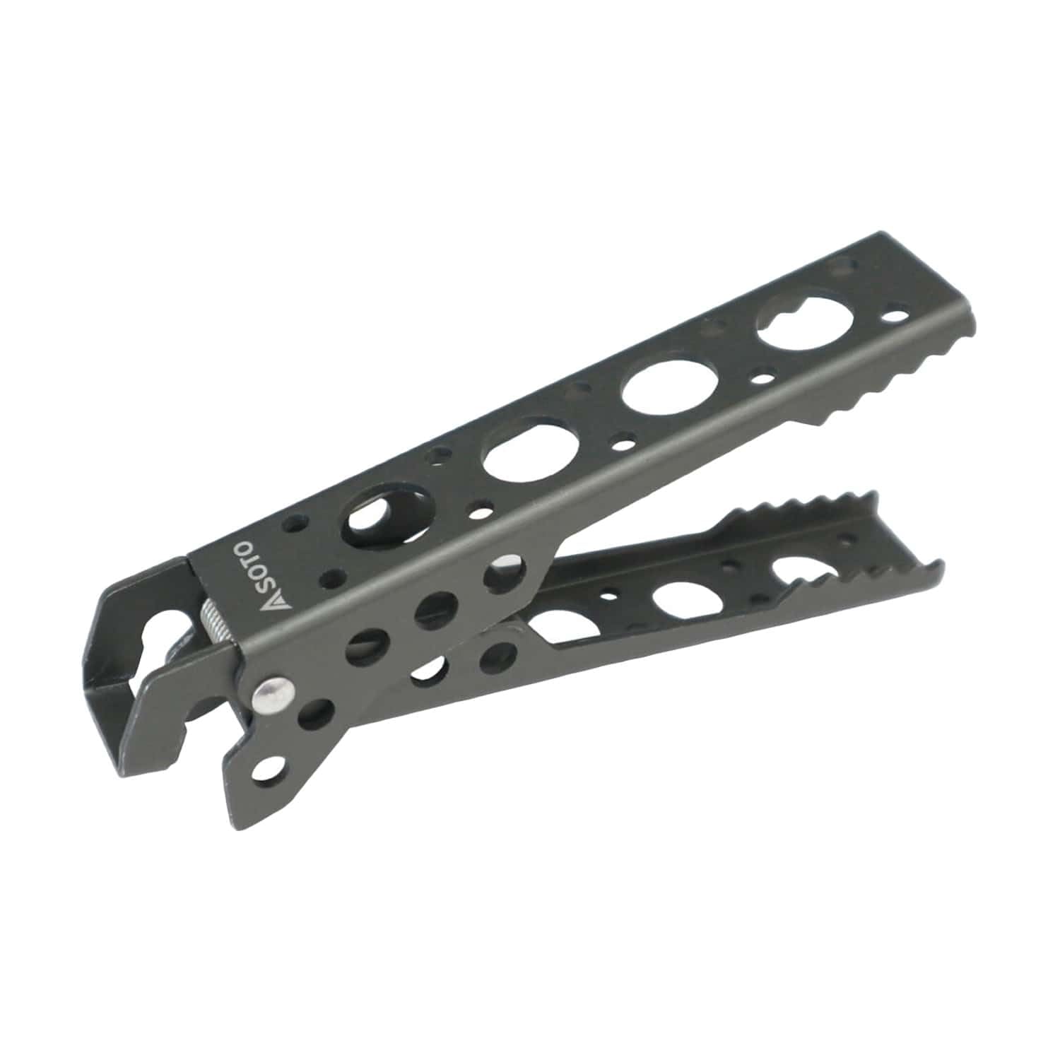 SOTO Duo Handle - Black Aluminum Cooking Utensil - 12.3 2.4 5 cm