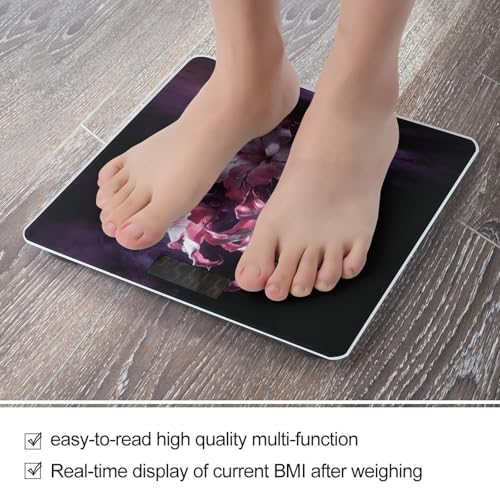 Balanza Digital Floral Dark Fantasy para Baño 400lb miniatura 5