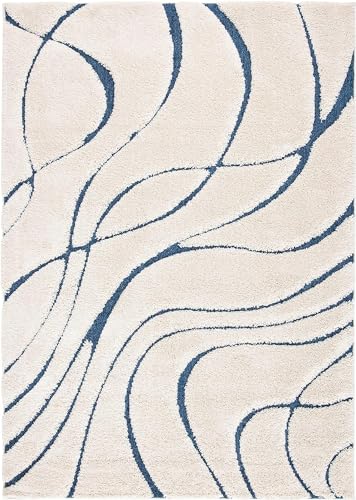Image of Present Carpet for Room, Shaggy Rugs Fluffy Carpets, Indoor Modern Plush Area Rugs for Living Room Bedroom Kids Room, ETC Pattern 6, Size 2 x 6 FT