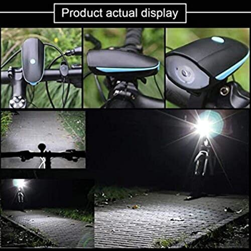 Image of BLACKBELL Bicycle Combo of Front Cycle Light Back Tail Light and Tyre Valve Light LED Front Rear Light Combo (Multicolor)