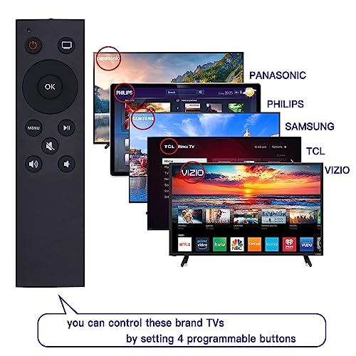 FOXRMT Universal Remote for Apple TV 4K/Apple TV Gen 1 2 3/ Apple TV HD A2169 A1842 A1625 A1427 A1469 A1378 A1218 Without Voice Button - Image 3