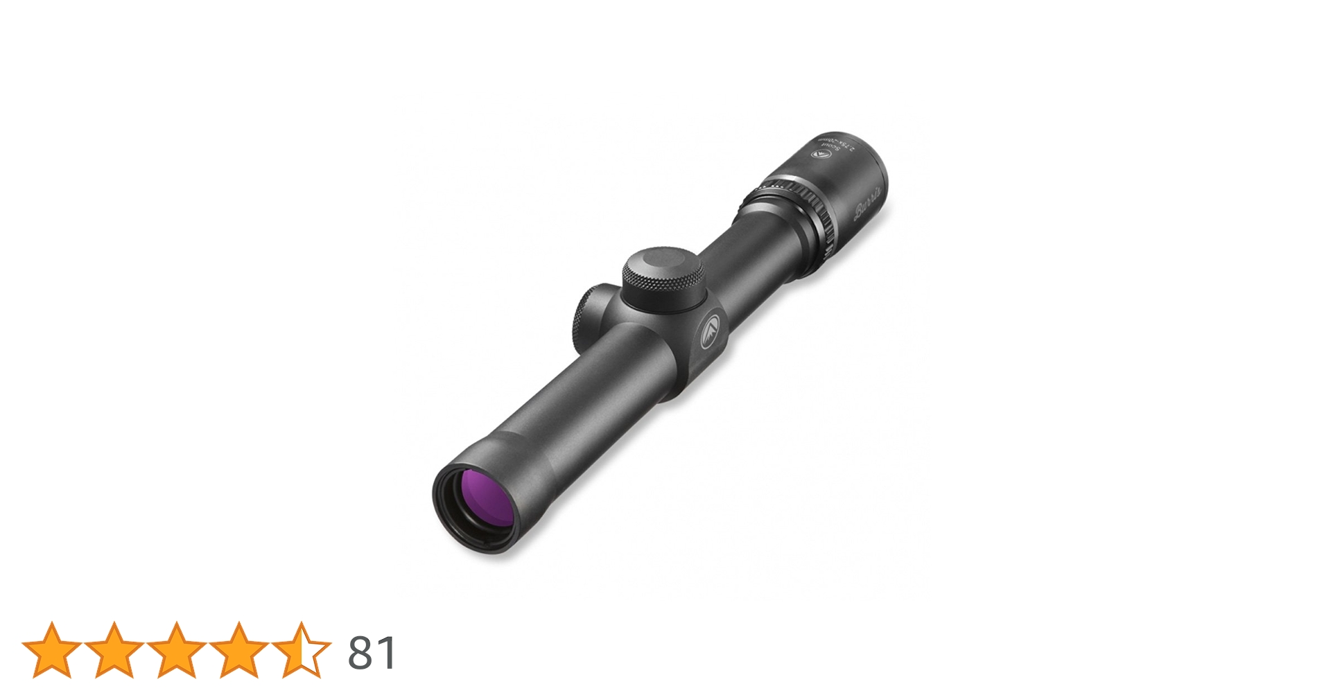 Amazon | Burris Scout 2.75 x 20mm Heavy Plex Reticle Matte Black