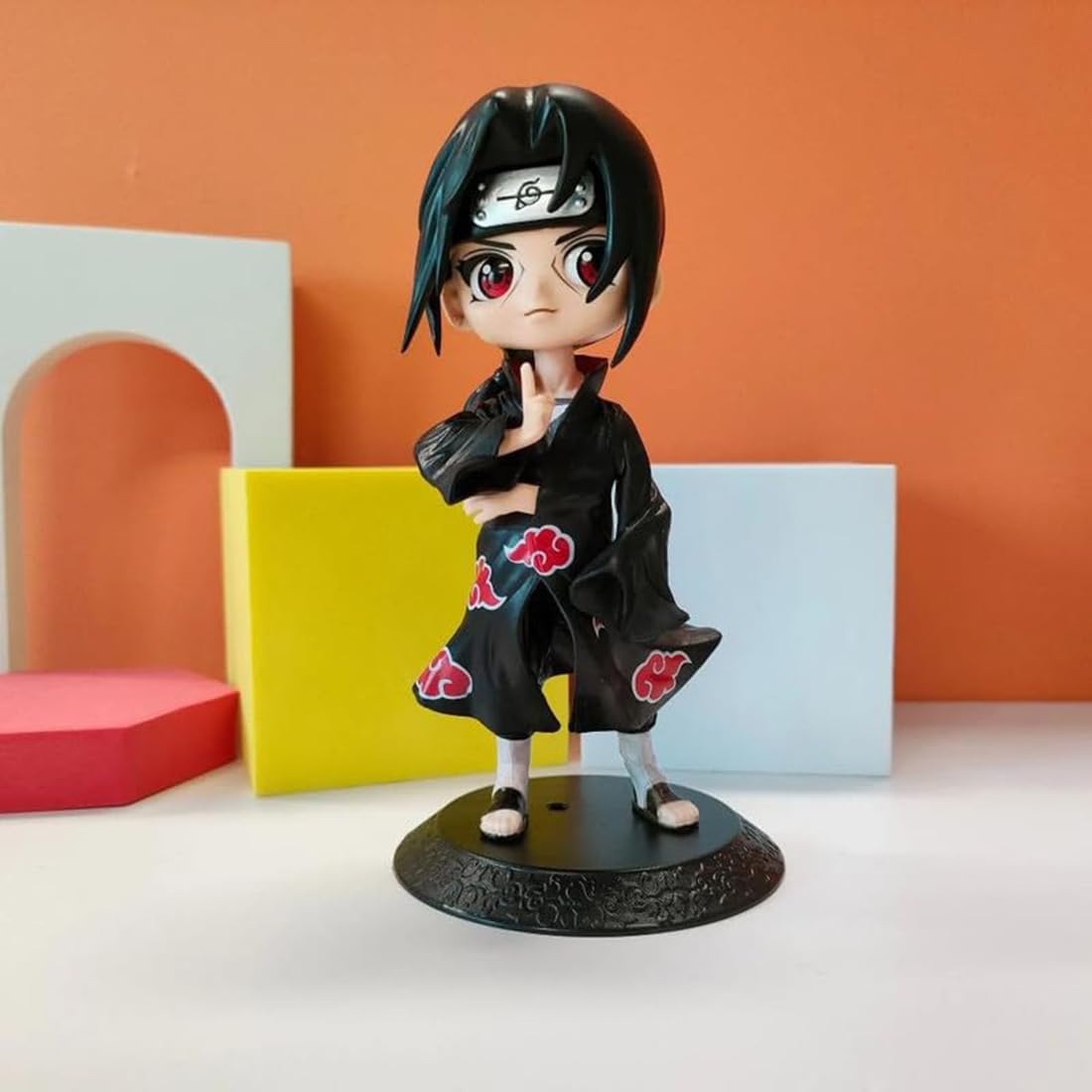 FowWelt Anime Cartoon Character Q Posket Action Figure | Limited Edition | Attractive Lightweight Durable Toy Figures for Home Decors Office Desk and Study Table - Itachi - Image 6 thumbnail