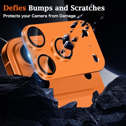 MiKoyi Camera Lens Protector for iPhone 17 Pro Max - Orange - image 2