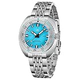 Pagani Design Herrenuhr Automatik Mechanisch Elegant Business Herren-Armbanduhr Japanisches Uhrwerk NH38 42.7mm Edelstahl Saphirspiegel 300M Wasserdicht 1719