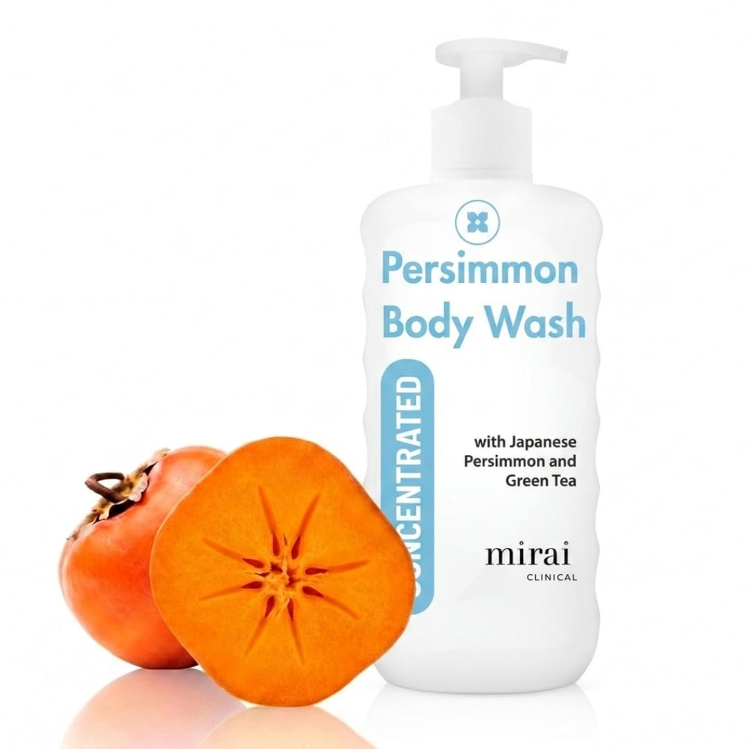 Mirai Clinical Purificación y desodorización del cuerpo Wash con caqui 1 botellas X 300ml