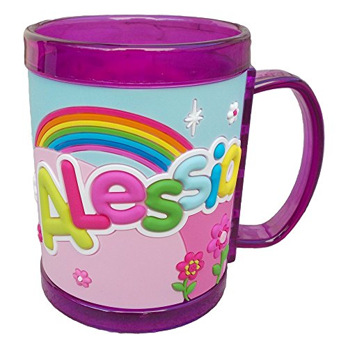 TAZZA IN PLASTICA con Nome a Rilievo - Alessia
