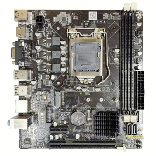 Carte mère LGA1155 DDR3 H61 USB pour processeur Intel G2030 G1620