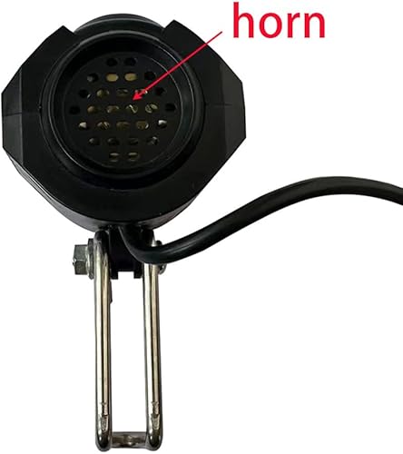 Miniatura 6 de Luz LED Bicicleta Ebike Faro Accesorios Bicicleta Bicicleta Eléctrica Mountain Bike Faro 4 Perlas de Lámpara con Cuerno 24V 36V 48V 3 Agujeros