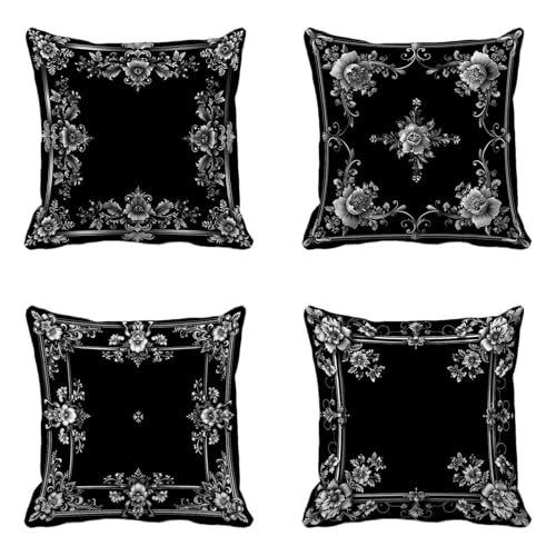 【DESIGN UNICO】Le nostre cuscini divano sono caratterizzate da una stampa fronte-retro. Semplice ed elegante, il design del cuscino decorativo per divano dai colori tenui è adatto per arredare diversi ambienti: camera da letto, soggiorno moderno, auto, giardino, ecc. I nostri copricuscini divano presentano una varietà di motivi tra cui scegliere.