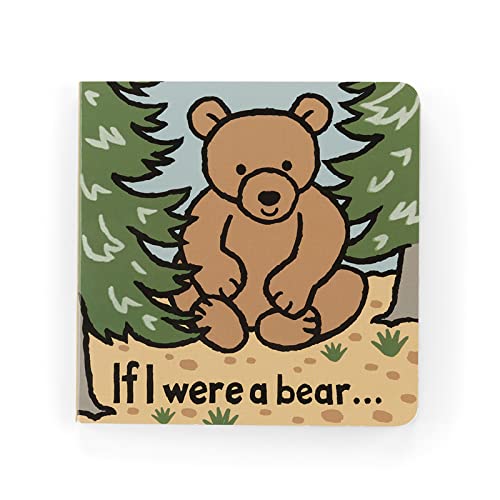 Image of Jellycat If I were a Bear: A Baby Touch and Feel Board Book Children's Book - Baby Gift