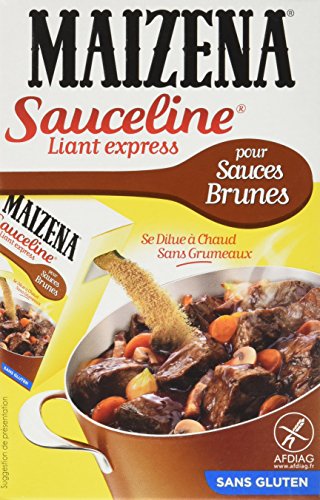 Maizena Farine pour Lier Sans Gluten Sauceline Sauces Brunes 250g - Lot de 4 Cover
