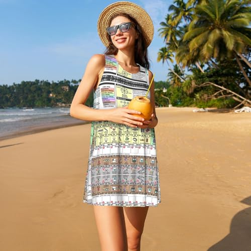Robe d'été décontractée ample idéale pour vacances plage - 7