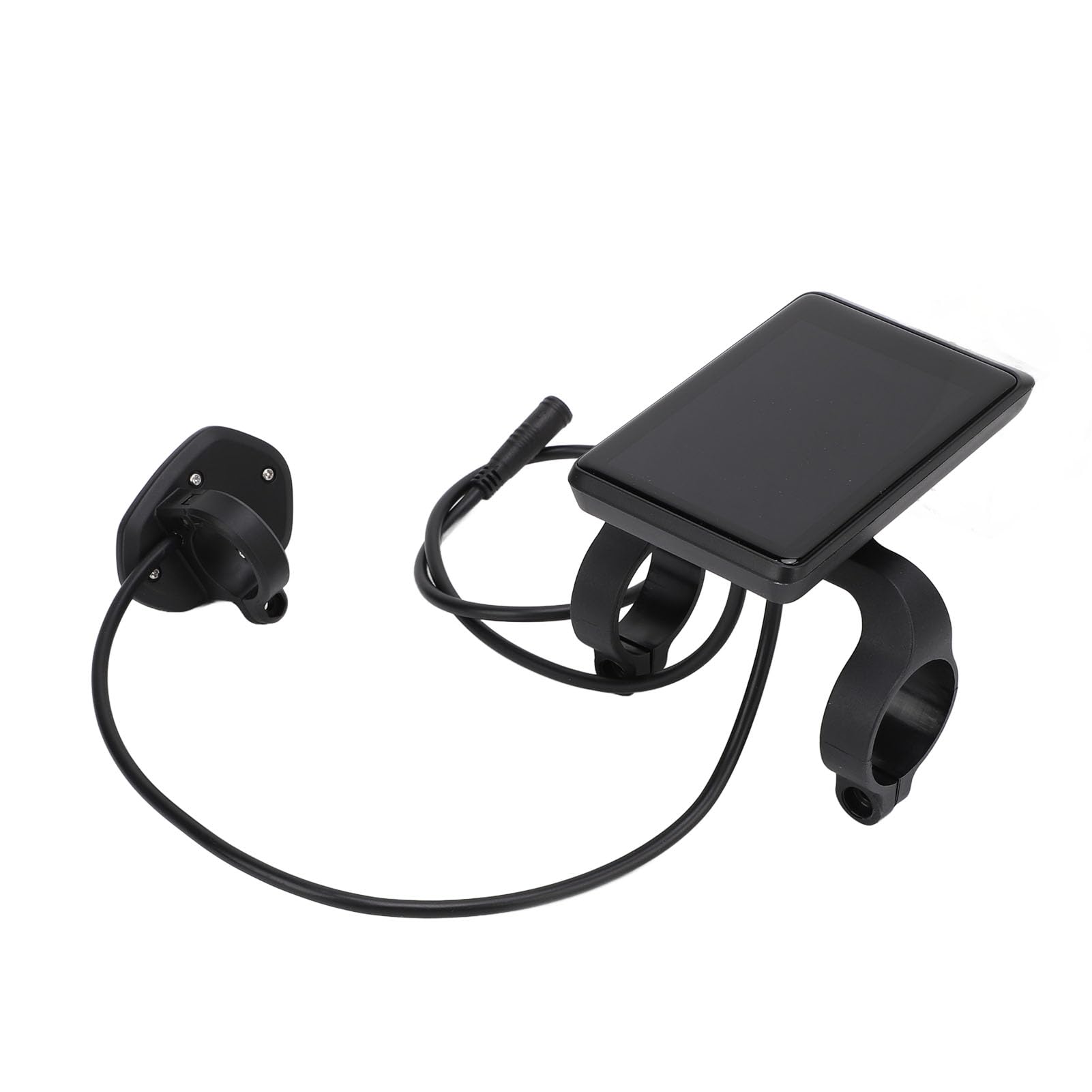 Keenso Display per bici elettronica, tachimetro LCD in ABS con porta di ricarica USB, monitora velocità e batteria, per pendolarismo e riparazioni fai da te