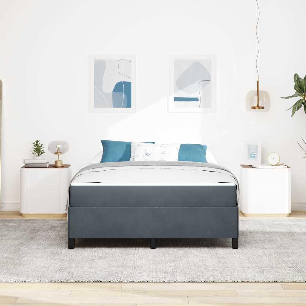Łóżko z drewna inżynieryjnego z materacem Nowoczesny minimalistyczny design