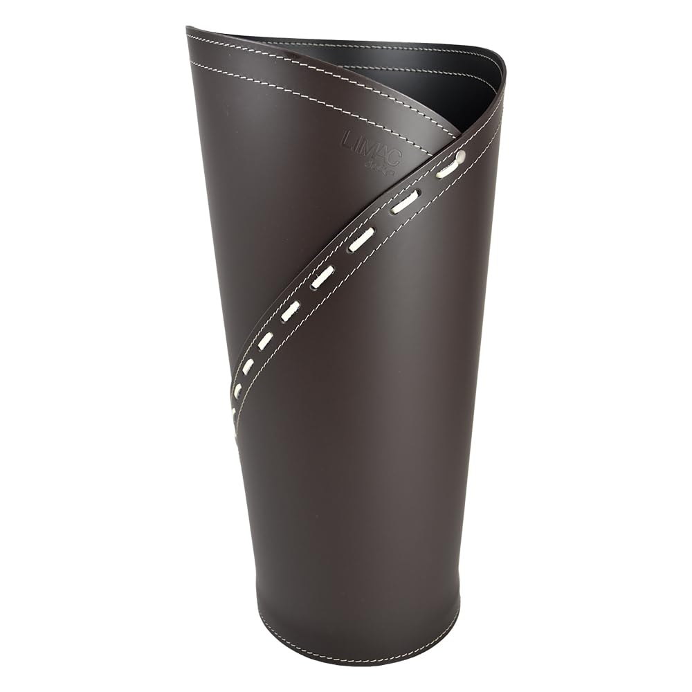 Porte-parapluie design moderne marron pour sublimer votre entrée Katrina