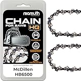 Taglio rapido e pulito 2 catene per motosega, 50 cm, 1,5 mm, 76TG, per McDillen HB6500