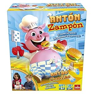 Goliath – ANTON ZAMPON – Juego de Mesa Infantil para Niños y Niñas a Partir de 4 Años – Juego Divertido y Educativo para la Familia – Estimula Reflejos – 2 a 6 Jugadores – Versión en Español