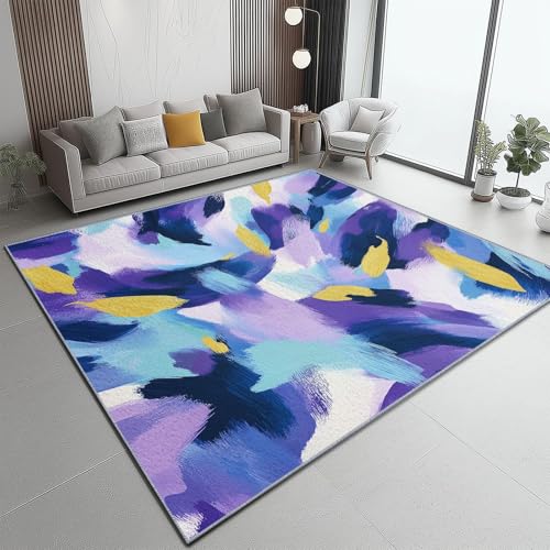 Tapis pour la décoration de la chambre lavable et sans pli