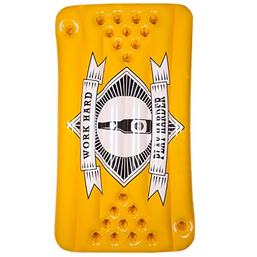 CAN'T STOP PARTY SUPPLIES Inflatable Beer Pong Raft Floating Pool Pong Game