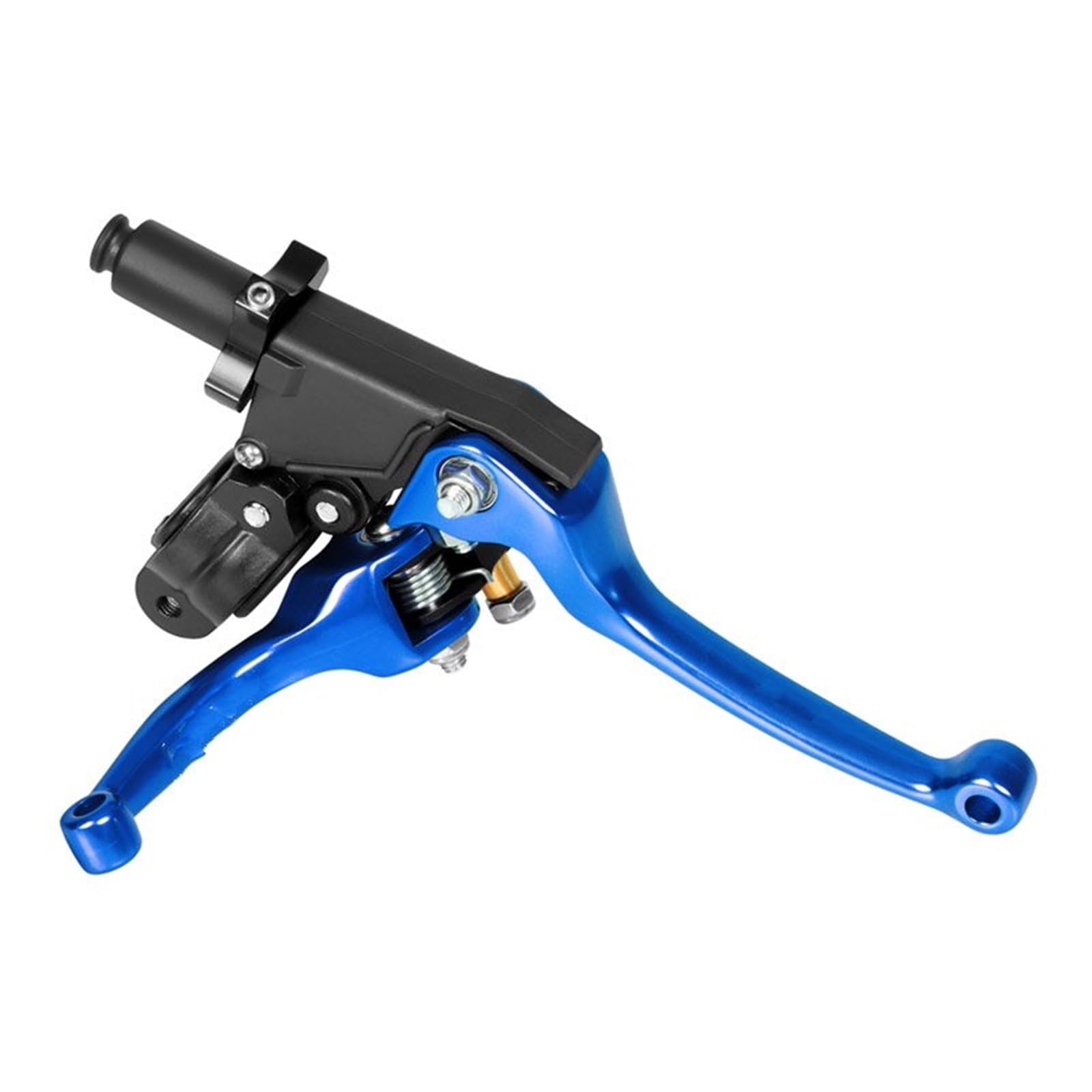 Tingyus Blue Motorbike Brake Lever Motorcycle Cnc Clutch Asv Folding Brake Lever Set Pit Dirt Bike Atv Quad Motocross(Blue)