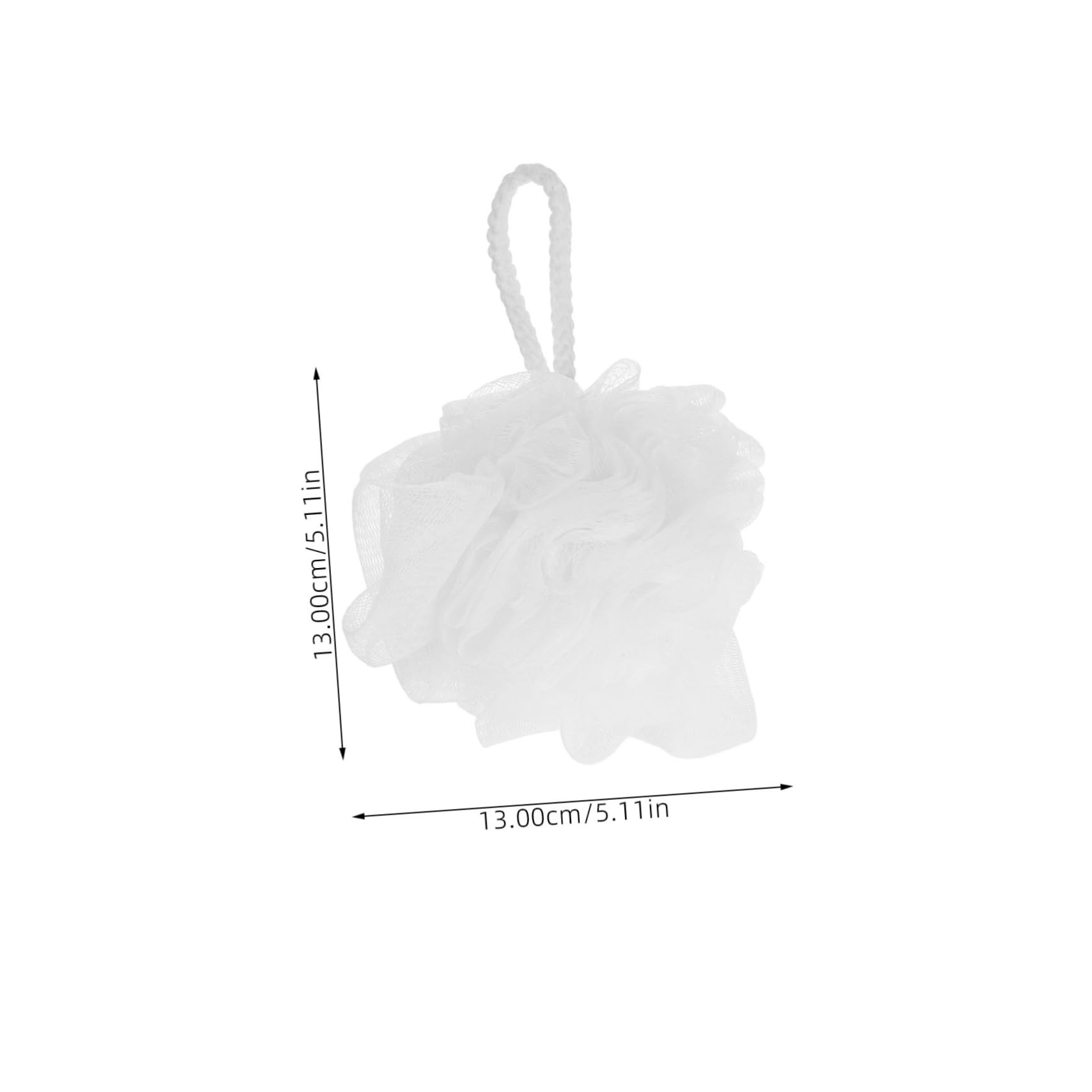 NIYANGLE 4pcs Bath Sponge Shower Loofahs Durable Exfoliating Body Scrubbers for Men and Women Quick Production Efficient Skin Cleansing Soft Mesh Design