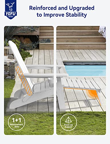 Yefu Adirondack Chair With Ottoman #TOP3