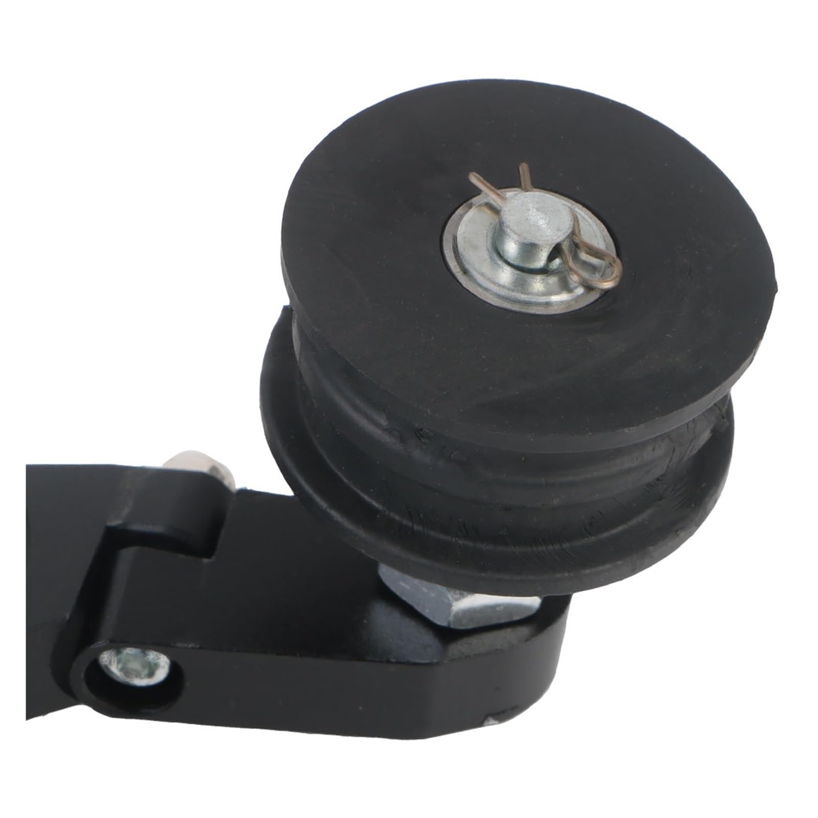 Moto Guide-chaîne De Moto Tendeur de chaîne universel à réglage automatique pour moto, dispositif antidérapant pour large, molette tension, tendeur(Black)