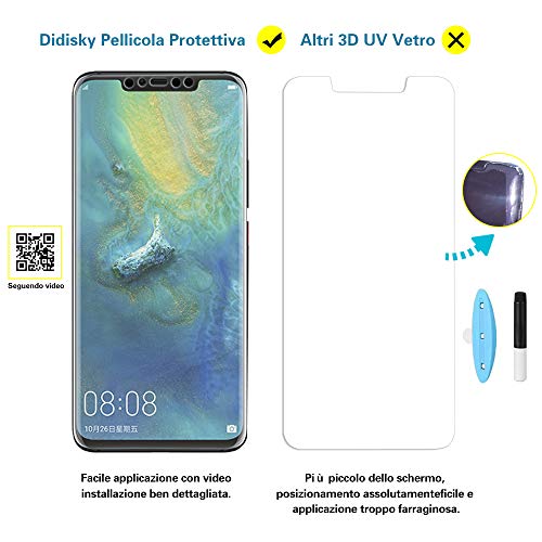 Didisky Pellicola Protettiva per Huawei Mate 20