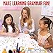 Hapinest Sentence Building for Kids, Learning Game Grammar Reading & Speech Therapy Materials Activities, Kindergarten 1st 2nd Grade Special Education Classroom Must Haves for Teachers & Homeschool