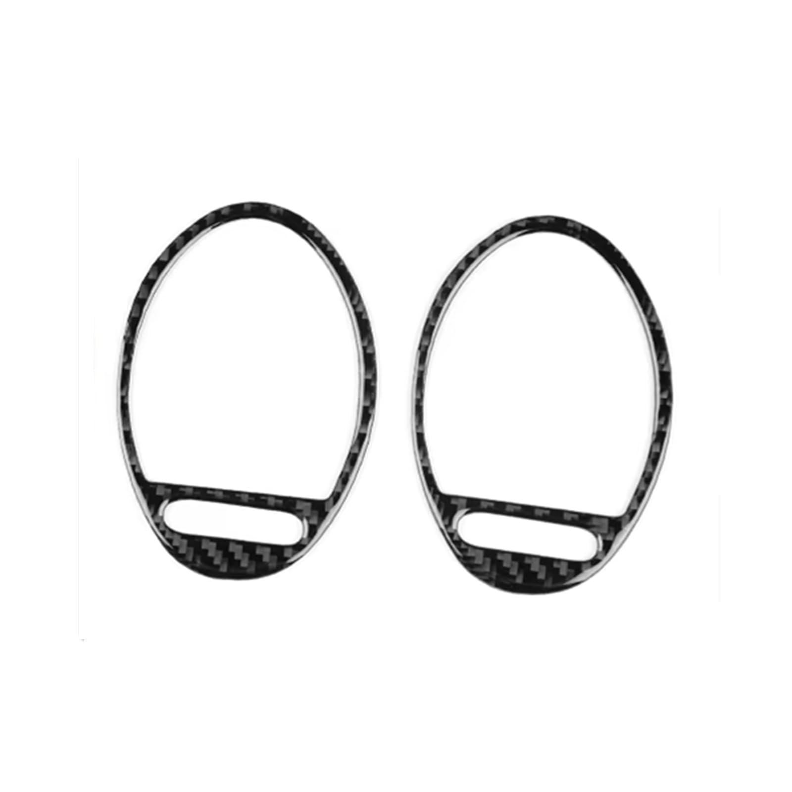 Dashboard Trim Air Vent Compatible with Benz for SLK-Class R171 2004-2010 Car Side Air Vent Trim Sticker Air Outlet Decorative Frame Cover