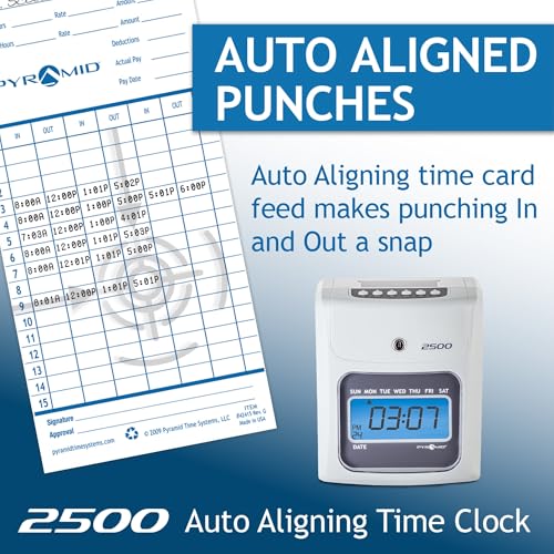 Pyramid Time Systems 2500 view2