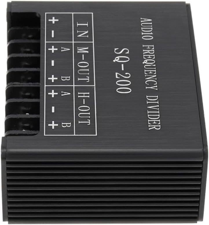 Industrial Grade SQ200 Midrange Frequency Divider Expansion Kits Enjoy Clearer Bass Midrange & Highs Simple Installation