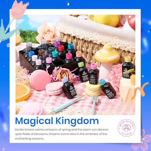 Save 60% on Beetles Gel Nail Polish Set - 20 Colors Cat Eye Kit - Image 5