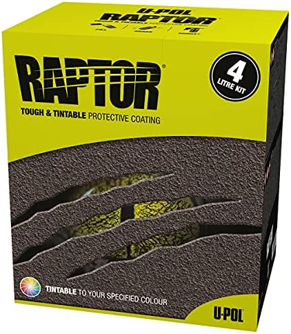 Raptor 821 products RAPTOR Tintable Truck Bed Liner Kit - 4 Liter