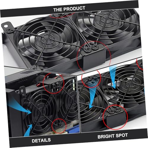 Bracket de montaje para ventilador GPU Toddmomy 4 pzas miniatura 4