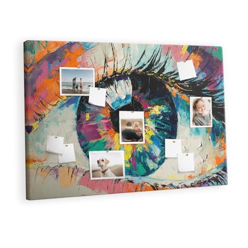 Tableau mural liège horizontal grand format 120x80 pour documents et photos