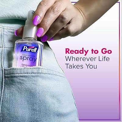 PURELL Hand Sanitizer Spray, Infused with Essential Oils, Scented Variety Pack, 2 fl oz Travel-Size Bottle (Pack of 6) - 2026-04-ECMP