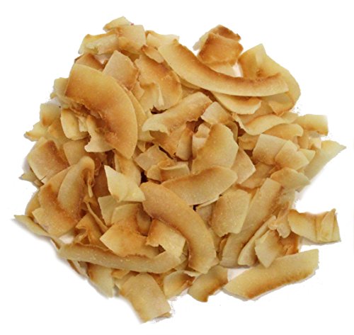 Gourmet Toasted Unsweetened Coconut Chips By Its Delish – 2 Lbs Bulk Bag – Healthy Creative Snacks Favorite Food Crunch – Great For Snacking, Baking And Decorating #TOP3